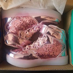 Pink Light up Shoes (Size 10C)